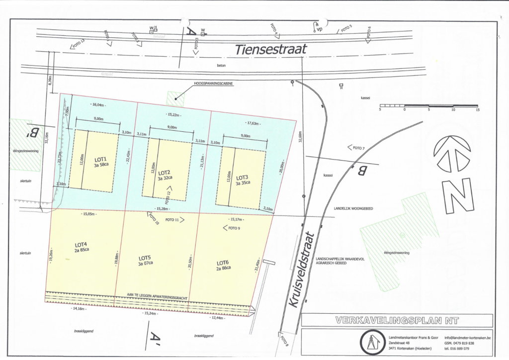 verkavelingsplannen project zoutleeuw